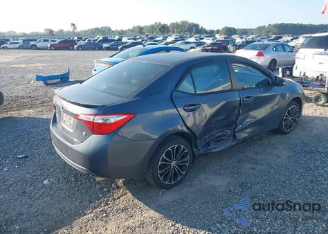 2015 Toyota Corolla S Plus z USA, uszkodzony, nr VIN 2T1BURHE5FC406582